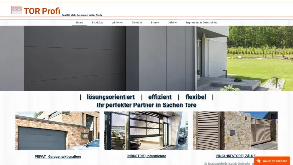 Website Screenshot: TOR-PROFI GmbH Die Profis für Tore aller Art - Verkauf, Montage und Reparatur von Garagen- und Industrietoren | Tor Profi GmbH | Austria - Date: 2023-06-26 10:23:31