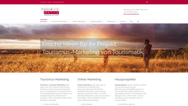 Website Screenshot: Tourismatik Marketing GmbH - Tourismus Marketing von Tourismatik - Date: 2023-06-26 10:23:33
