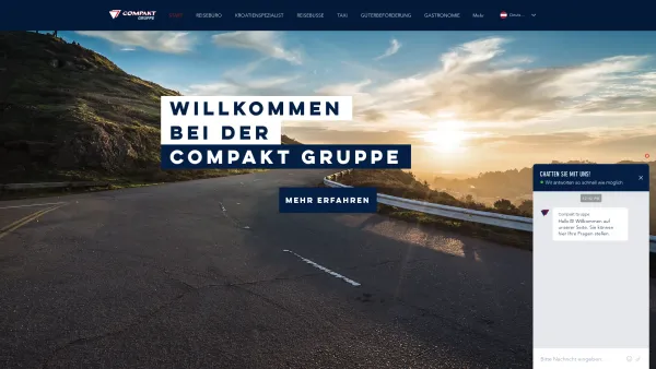 Website Screenshot: Compakt Tours GmbH - Reisebusse | Reisebüro | Taxi | LKW Transporte | Salzburg | Compakt Tours | Compakt Gruppe - Date: 2023-06-15 16:02:34