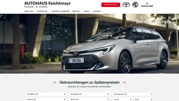 Website Screenshot: Autohaus Feichtmayr - Autohaus Feichtmayr - Date: 2023-06-14 10:38:27