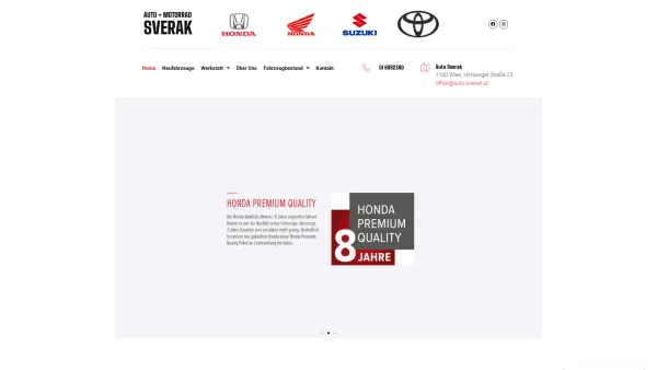 Website Screenshot: Hans Autohaus Sverak - Home - Auto Sverak - Date: 2023-06-26 10:23:33