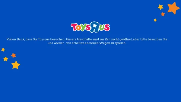 Website Screenshot: Toys "R" Us HandelsgesmbH Wien-Auhof - Date: 2023-06-26 10:23:32