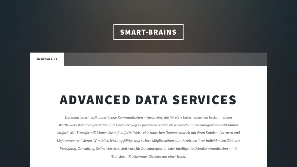 Website Screenshot: TransformiX - Smart-Brains - Date: 2023-06-26 10:23:36