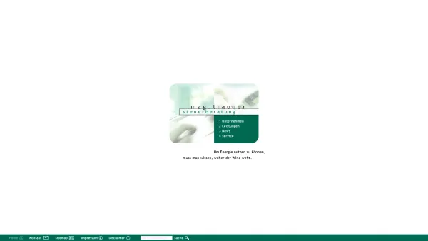 Website Screenshot: Steuerberater Amstetten Trauner Finanz Bilanz Buchhaltung Lohnverrechnung - Mag. Trauner Steuerberatungs GmbH, Amstetten, Niederösterreich - Date: 2023-06-15 16:02:34