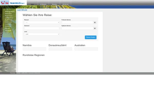 Website Screenshot: TRAVELStar Reisebüro GmbH - home - Date: 2023-06-26 10:23:39