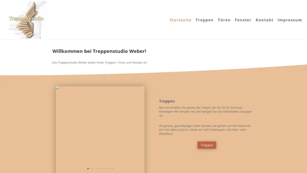 Website Screenshot: Weber Tischlerei u. Handel - Treppenbau Weber | Treppenstudio - Date: 2023-06-26 10:23:39