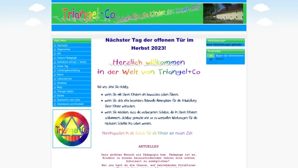 Website Screenshot: Triangel Vermögensberatung - Startseite - Date: 2023-06-26 10:23:42