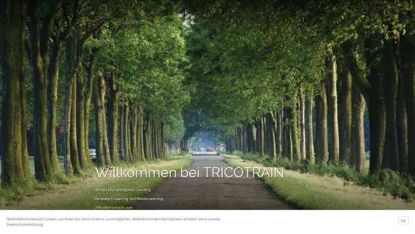 Website Screenshot: TRICOTRAIN Wirtschaftstraining und Coaching - [www.tricotrain.com] - Date: 2023-06-26 10:23:42