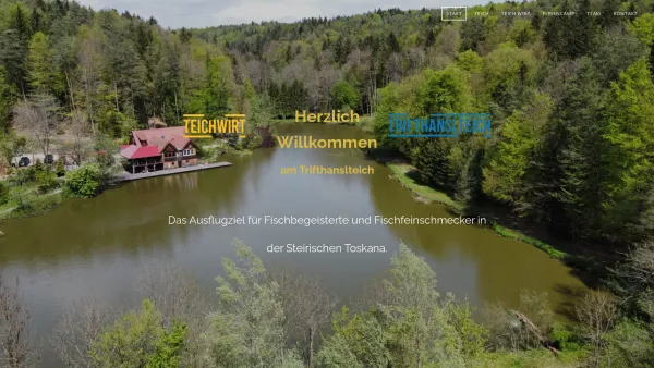 Website Screenshot: Trifthanslteich Freizeit-Fischer-Zentrum - home - Date: 2023-06-26 10:23:42