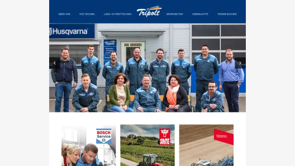 Website Screenshot: Peter Tripolt GmbH KFZ Landmaschinen - Tripolt – KFZ- und Landtechnik – Bad St. Leonhard - Date: 2023-06-15 16:02:34