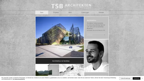 Website Screenshot: TSB Architekten Ziviltechniker GmbH - TSB Architekten | Salzburg - Date: 2023-06-26 10:23:45
