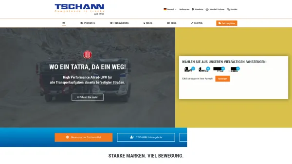 Website Screenshot: Truckconcepts by Tschann Nutzfahrzeuge neu LKW Gebrauchtwagen Börse - Home - Tschann | DAF Vertragspartner für Nutzfahrzeuge in Österreich und Deutschland - Date: 2023-06-26 10:23:45