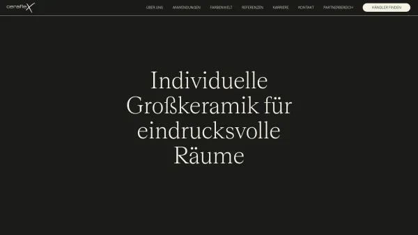 Website Screenshot: Tischlerei Tschinkel - Ceraflex — Individuelle Großkeramik für eindrucksvolle Räume - Date: 2023-06-26 10:23:45