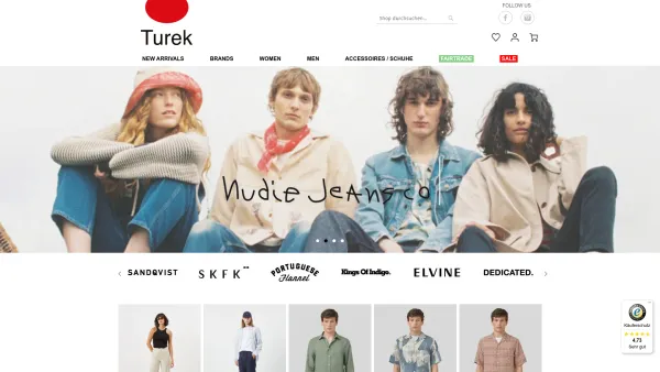 Website Screenshot: Turek Moden - TUREK – dein Webshop für trendige & nachhaltige Mode! - TUREK - Date: 2023-06-15 16:02:34