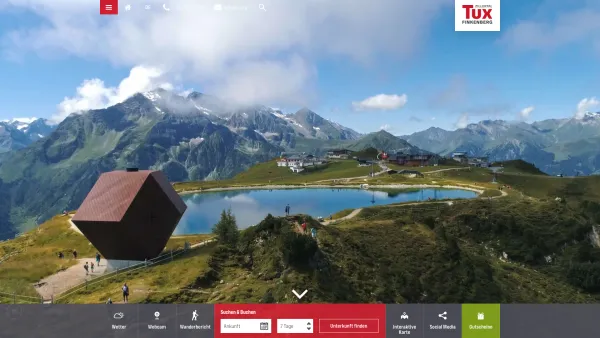 Website Screenshot: Tourismusverband Tux Zillertal Tirol Austria - Tux-Finkenberg im Zillertal – Urlaub 365 Tage im Jahr! - Date: 2023-06-26 10:23:48