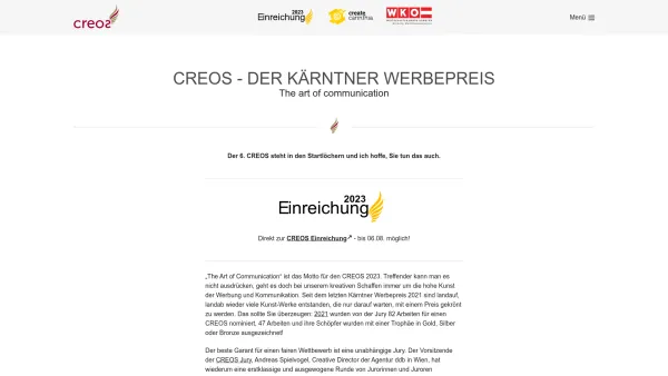 Website Screenshot: rosin.at - Startseite - Creos - Kärntner Landespreis für Werbung und Marktkommunikation - Date: 2023-06-26 10:23:48