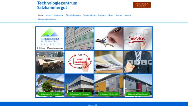 Website Screenshot: Technologiezentrum Salzkammergut GmbH - Home - Date: 2023-06-26 10:23:51