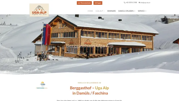 Website Screenshot: Ivo auf der UGA-ALP - Günstiger Hotel Urlaub am Arlberg · Hotel Flexen · Zürs am Arlberg - Date: 2023-06-26 10:23:51