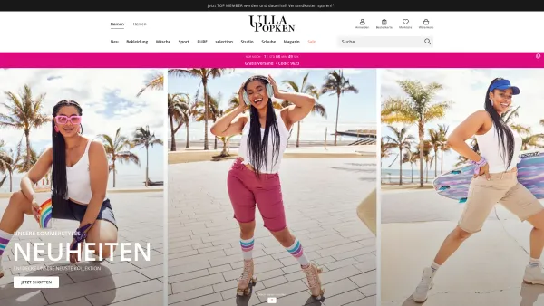 Website Screenshot: Ulla Popken - Damenmode Große Größen » Plus Size Fashion | Ulla Popken - Date: 2023-06-15 16:02:34