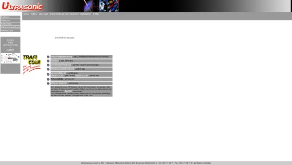 Website Screenshot: Ultrasonic EDV Systeme - Ultrasonic EDV Systeme - Date: 2023-06-26 10:23:54