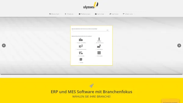 Website Screenshot: host Software Entwicklungs & Consulting GmbH - Ulysses ERP & MES Software aus Österreich | Die KMU Branchenlösung - Date: 2023-06-26 10:23:54