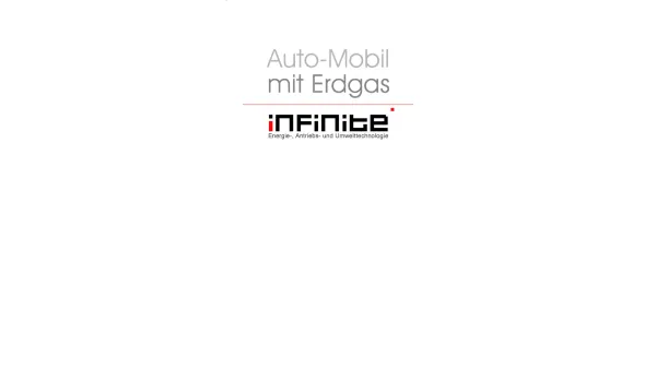 Website Screenshot: Infinite Energie, Antriebs und Umwelttechnologie GmbH - infinite - Entree - Date: 2023-06-26 10:23:54