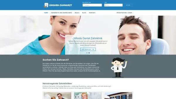 Website Screenshot: Ungarn-Zahnarzt.at - Zahnarzt Ungarn oder Zahnklinik in Ungarn - Date: 2023-06-14 10:45:57