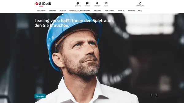 Website Screenshot: UniCredit Leasing (Austria) GmbH - Unicredit Leasing - Date: 2023-06-14 10:45:57