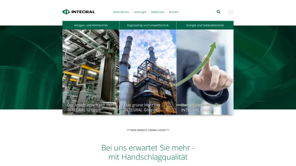 Website Screenshot: UNISTAHL Bau und Rohrleitungsbau GmbH Amstetten - Integral | Startseite - Date: 2023-06-14 16:40:05
