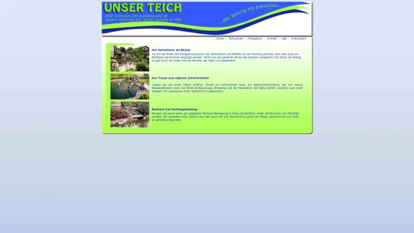 Website Screenshot: Unser Teich - Unser Teich - Date: 2023-06-26 10:23:57
