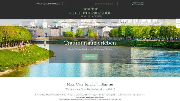 Website Screenshot: Hotel Unterberghof**** - Hotel Unterberghof in Flachau - Date: 2023-06-14 10:45:57
