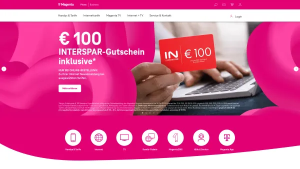 Website Screenshot: UPC Austria Services GmbH - Handy, Internet, Festnetz, TV uvm. | Magenta - Date: 2023-06-26 10:23:57