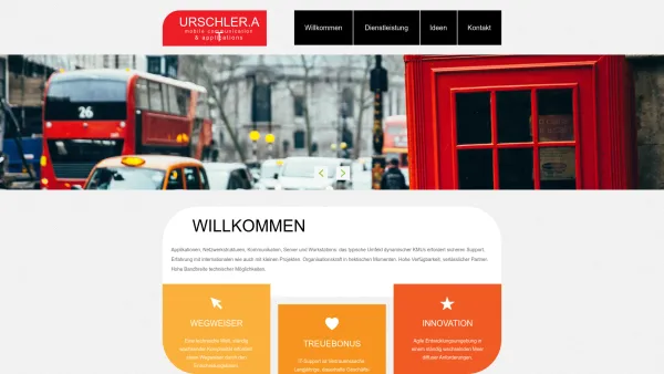 Website Screenshot: Gerhard Urschler - Gerhard Urschler - mobile Communication & Applications - Date: 2023-06-26 10:24:00