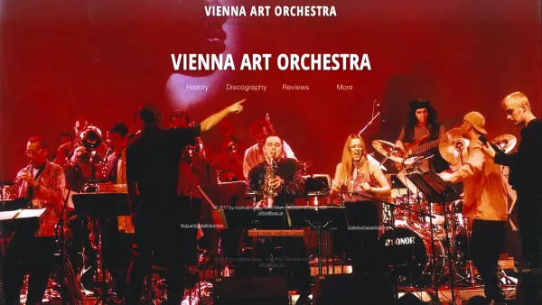 Website Screenshot: Vienna Art Orchestra - Home | viennaartorchestra - Date: 2023-06-26 10:24:02