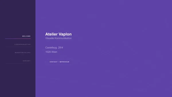 Website Screenshot: Atelier Vaplon Fotografie Bildbearbeitung Webdesign und Videoproduktion - Atelier Vaplon - Date: 2023-06-26 10:24:02