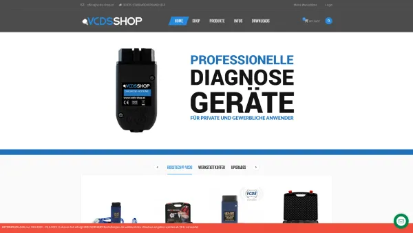 Website Screenshot: VCDS-Shop - Original Ross-Tech® VCDS® Diagnosesysteme - Ihr österreichischer Onlineshop - VCDS-Shop.at - Date: 2023-06-26 10:24:05