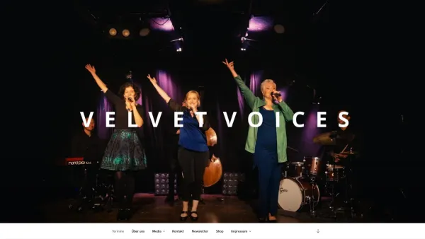Website Screenshot: Velvet Voices - Date: 2023-06-26 10:24:05