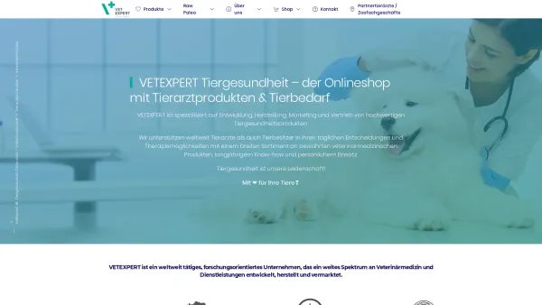 Website Screenshot: VetExpert Österreich - VETEXPERT - Veterinärbedarf & Tierarztbedarf - Tierarztprodukte - Online - Date: 2023-06-26 10:26:49