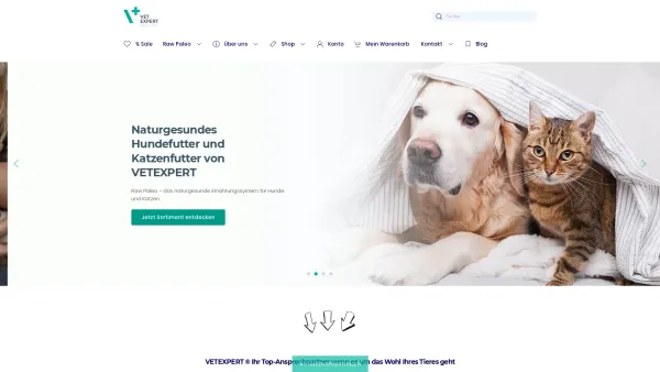 Website Screenshot: VetExpert Österreich Tierbedarf - Tierbedarf & Tierfutter online bestellen | VETEXPERT Tiergesundheit - Date: 2023-06-26 10:26:49