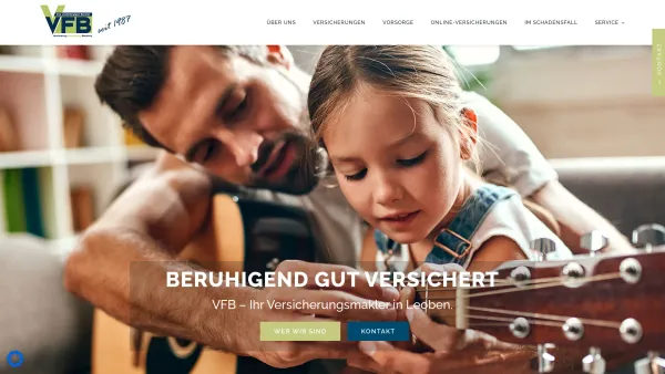 Website Screenshot: VFB Finanzierungs-Beratungs GmbH - VFB Home - VFB Versicherungsmaklerbüro GesmbH - Date: 2023-06-26 10:24:09