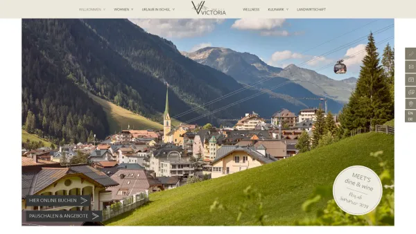 Website Screenshot: Hotel Victoria - Hotel Victoria | Ihr familiengeführtes 3-Sterne Zuhause in Ischgl - Date: 2023-06-26 10:24:11
