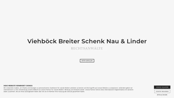 Website Screenshot: Viehböck Breiter Schenk Nau Rechtsanwälte - Viehböck Breiter Schenk Nau & Linder - Rechtsanwälte - Date: 2023-06-26 10:24:11