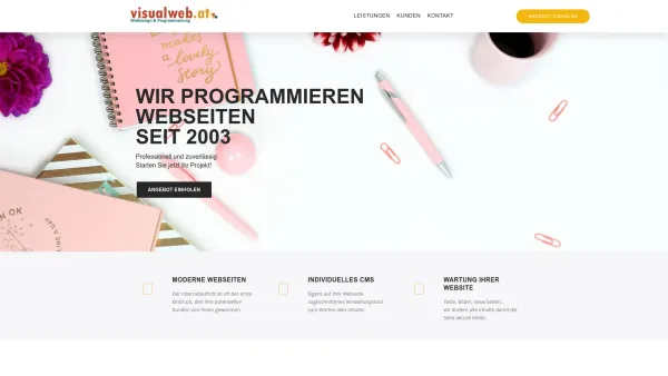 Website Screenshot: Visualweb.at - Webdesign & Programmierung visualweb.at - Südoststeiermark - Date: 2023-06-15 16:02:34