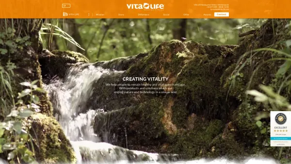 Website Screenshot: vita-life vitalife Magnetfeldtherapie eMRS Biofeedback Magnetfeld - Creating vitality: Uniting nature with technology | vita-life - Date: 2023-06-26 10:24:17