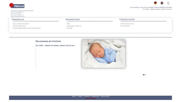 Website Screenshot: vitacord.at - VitaCord - Immer ein Name, immer für Sie da! - Date: 2023-06-26 10:24:17