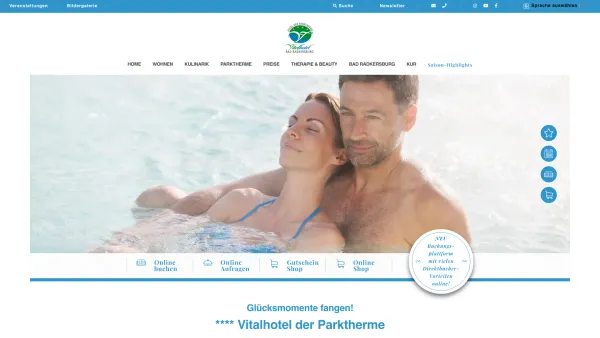 Website Screenshot: Vitalhotel der Parktherme Bad Radkersburg - Vitalhotel Bad Radkersburg / Startseite - Date: 2023-06-14 10:46:53
