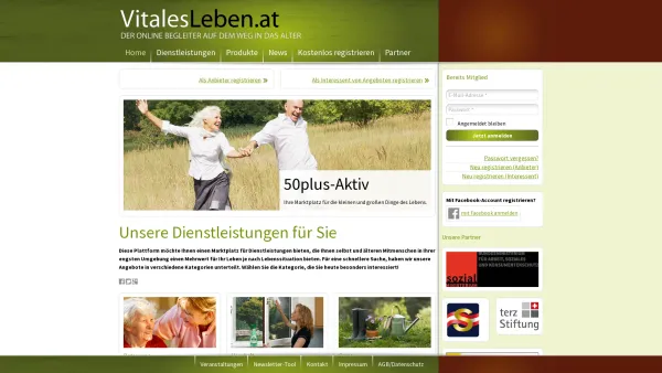 Website Screenshot: www.vitalesleben.at Holger Vötsch selbst. Vertriebspartner von Ringana Frischekosmetik - Vitales Leben - Online Begleiter auf dem Weg in das Alter - Date: 2023-06-26 10:24:17