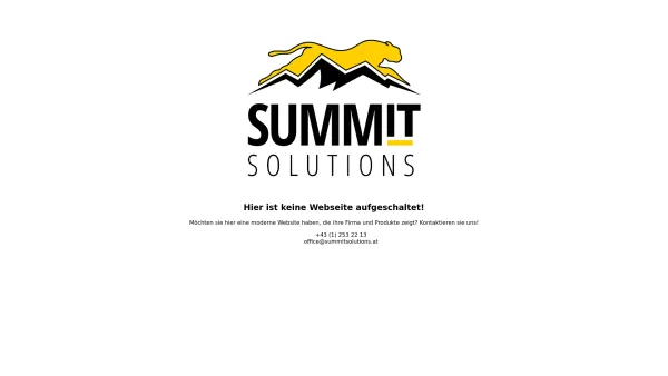 Website Screenshot: Vitalogic - Summit Solutions services and hosting default landing page - Date: 2023-06-26 10:24:17