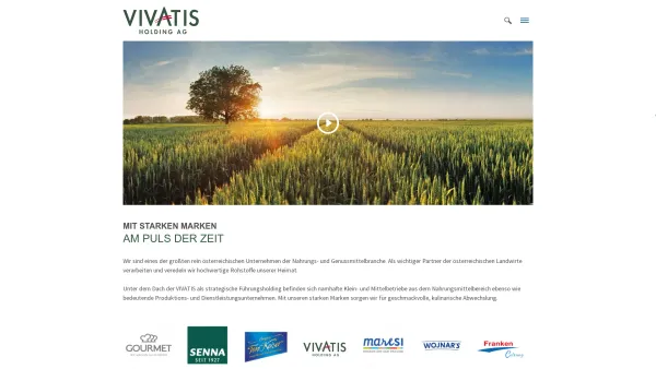 Website Screenshot: VIVATIS Holding AG - Vivatis-Gruppe - Date: 2023-06-26 10:24:17