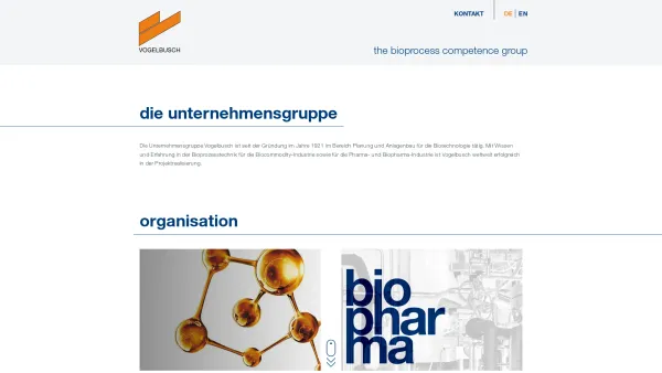 Website Screenshot: VOGELBUSCH GmbH - Vogelbusch GmbH » Vogelbusch GmbH - Date: 2023-06-26 10:24:20
